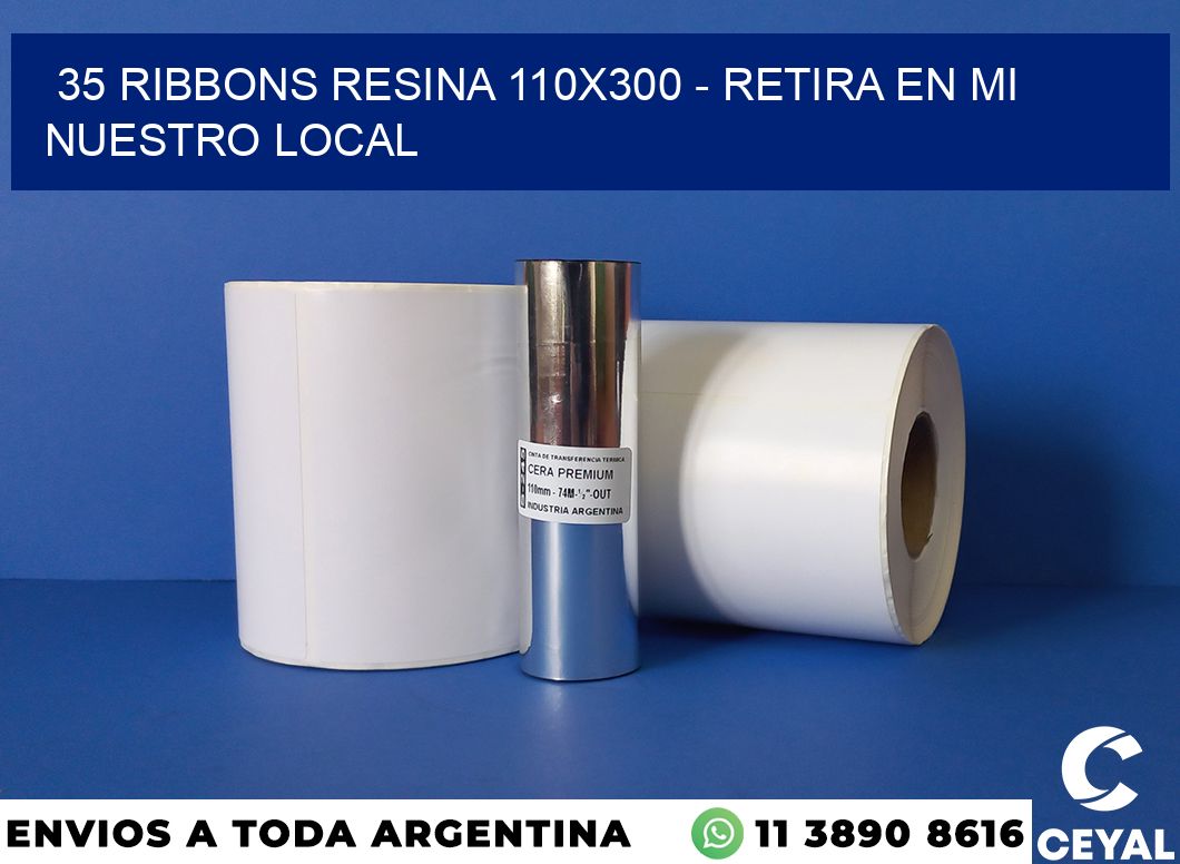 35 Ribbons resina 110×300 – retira en mi nuestro local