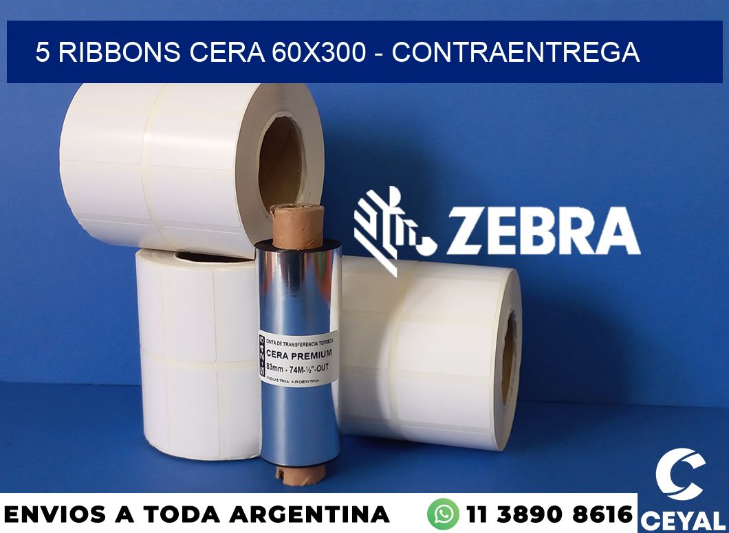 5 Ribbons cera 60x300 - contraentrega