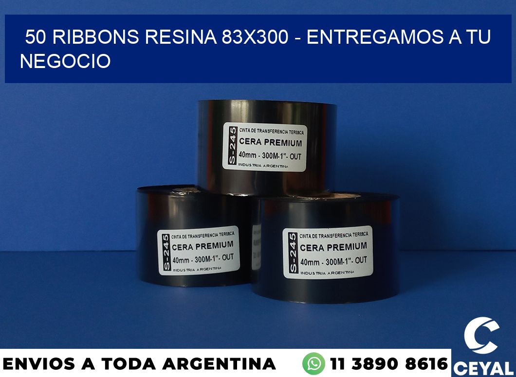 50 Ribbons resina 83×300 – entregamos a tu negocio