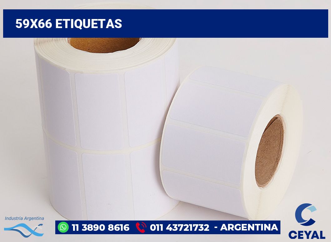 59x66 Etiquetas