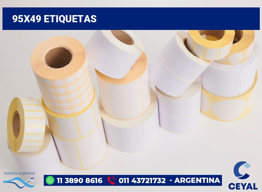 95x49 Etiquetas