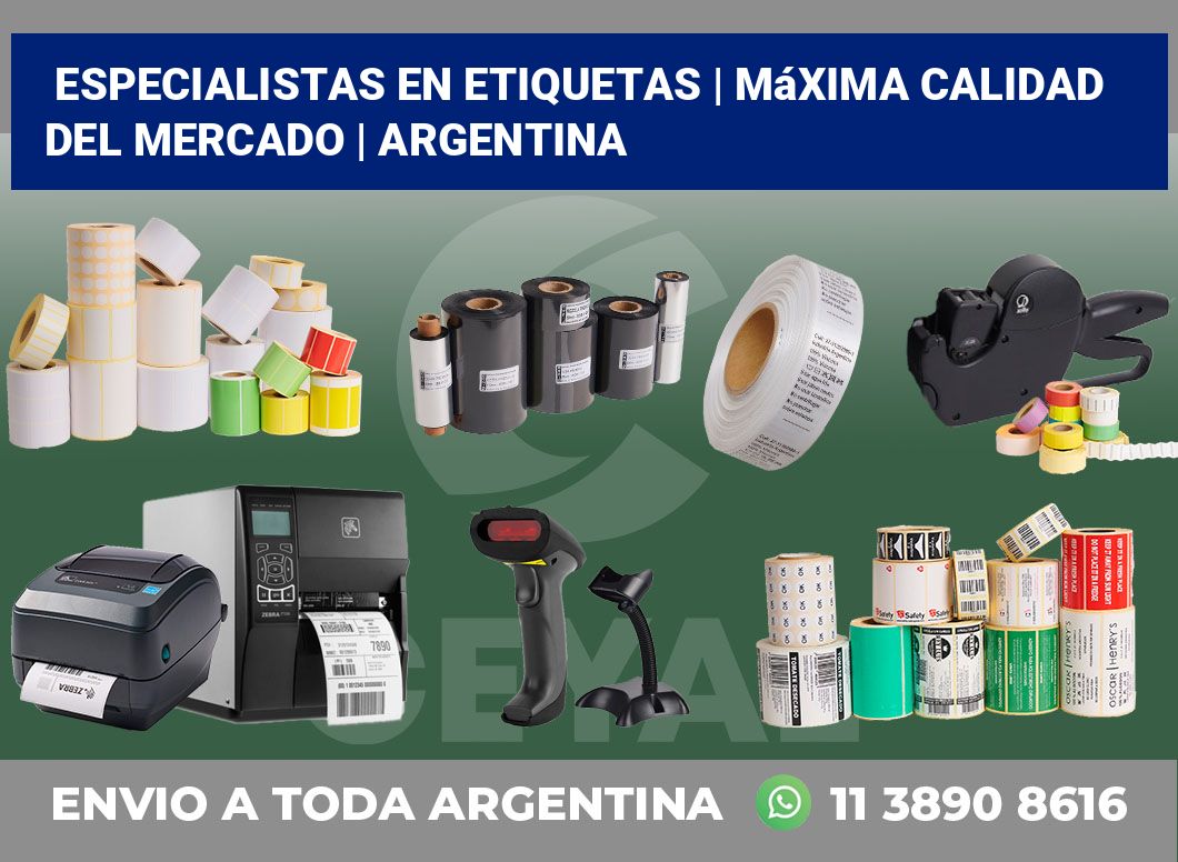 Especialistas en etiquetas | Máxima calidad del mercado | Argentina