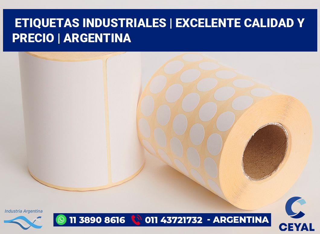 Etiquetas industriales | Excelente calidad y precio | Argentina