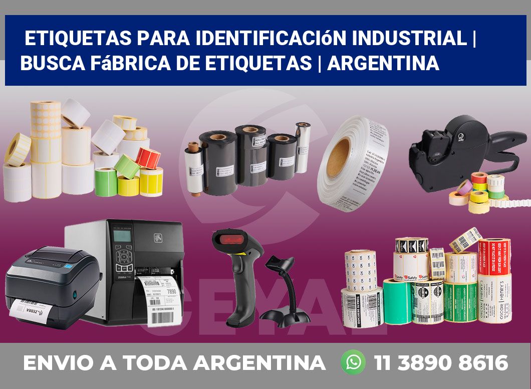 Etiquetas para identificación industrial | Busca fábrica de etiquetas | Argentina