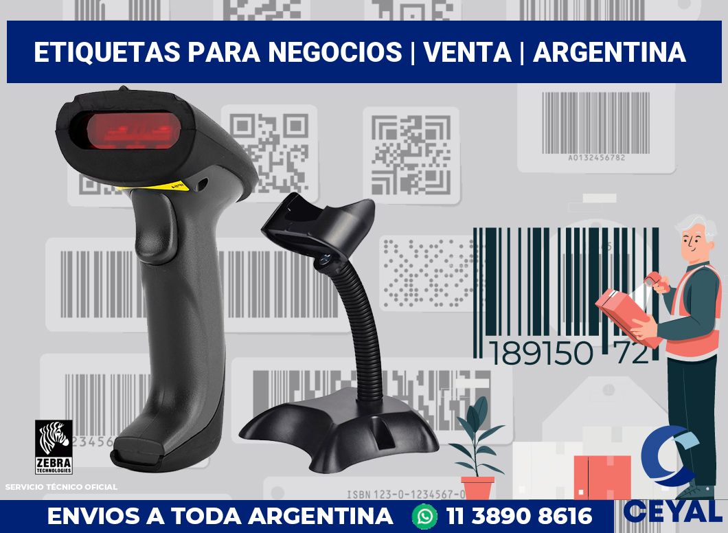Etiquetas para negocios | Venta | Argentina