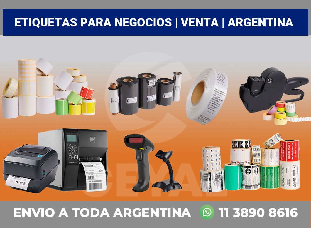 Etiquetas para negocios | Venta | Argentina