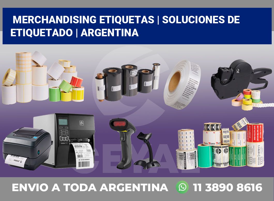 Merchandising etiquetas | Soluciones de etiquetado | Argentina