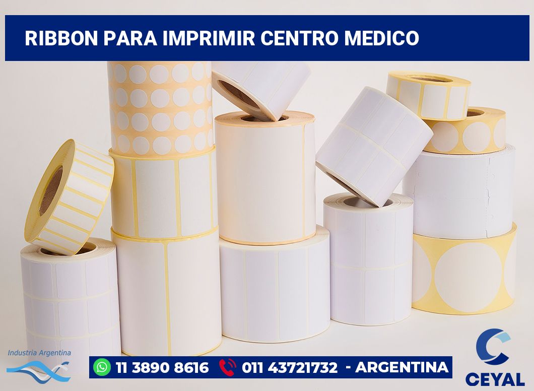 Ribbon para imprimir Centro medico