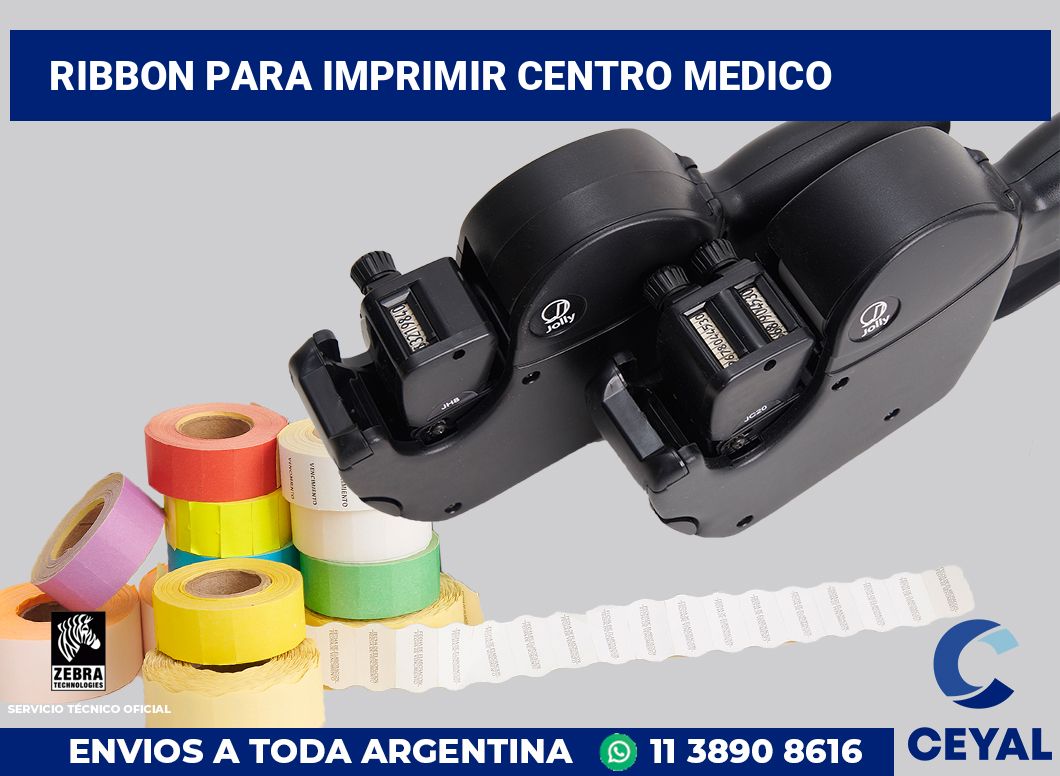 Ribbon para imprimir Centro medico