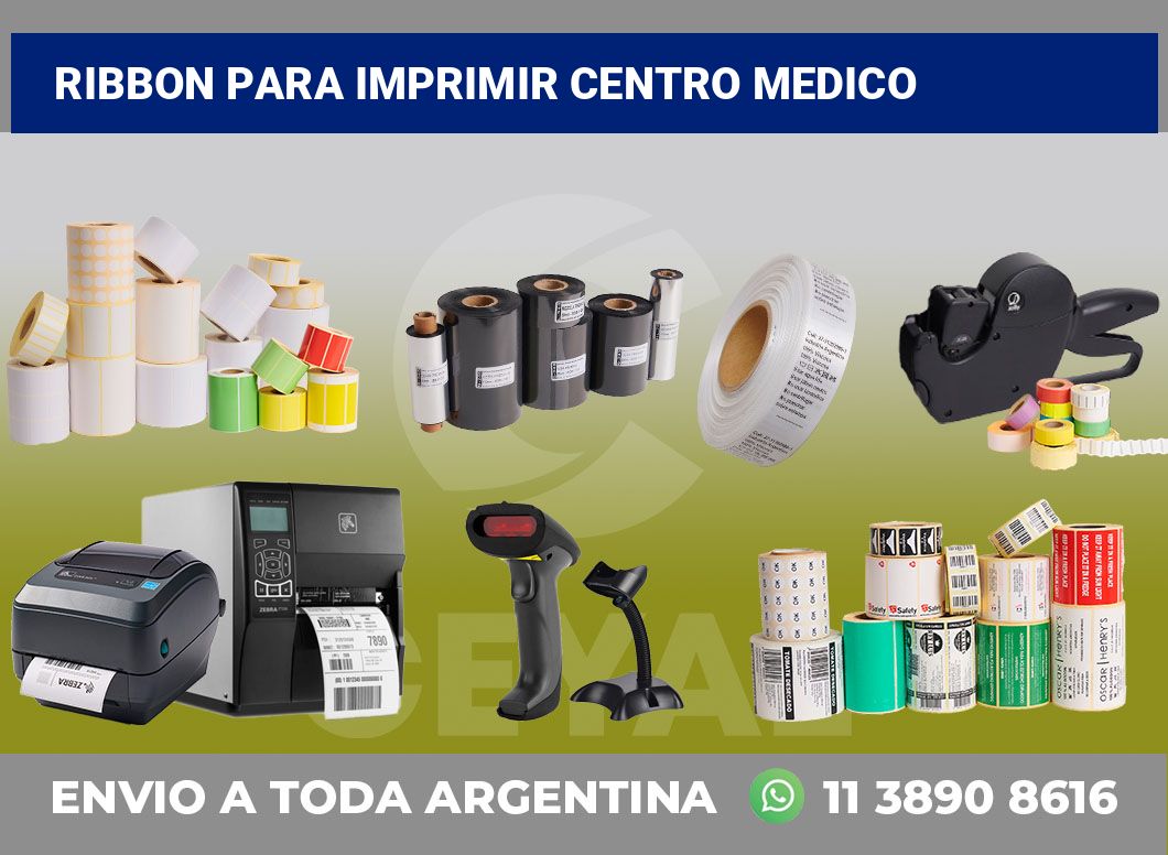Ribbon para imprimir Centro medico