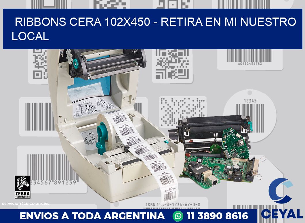 Ribbons cera 102x450 - retira en mi nuestro local