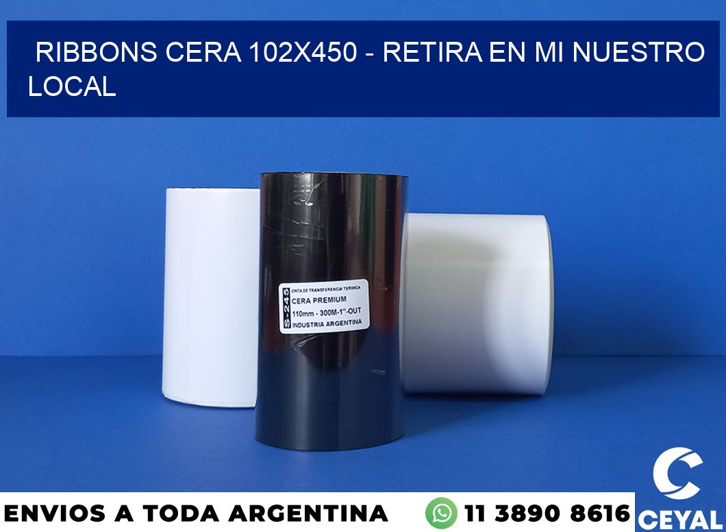 Ribbons cera 102×450 – retira en mi nuestro local