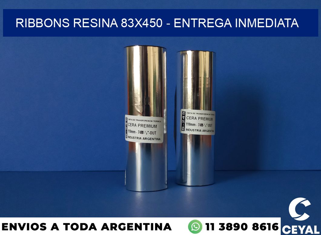 Ribbons resina 83×450 – Entrega inmediata