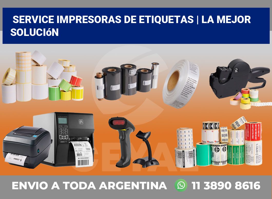 Service impresoras de etiquetas | La mejor solución