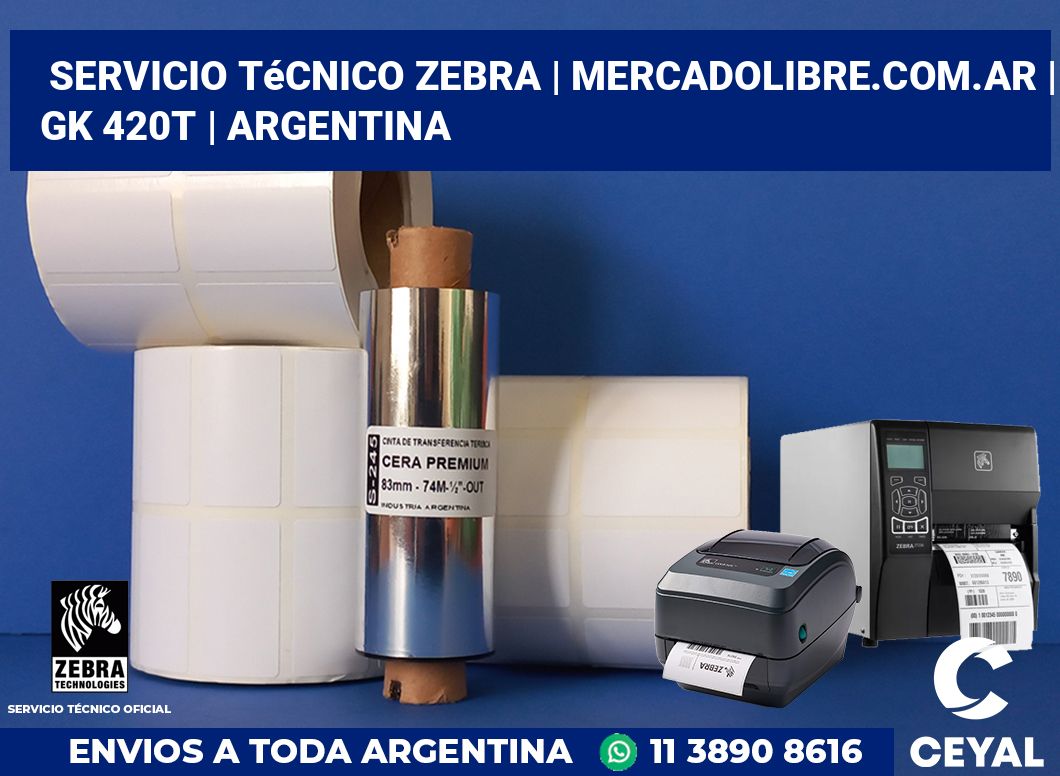 Servicio Técnico Zebra | MercadoLibre.com.ar | gk 420t | Argentina