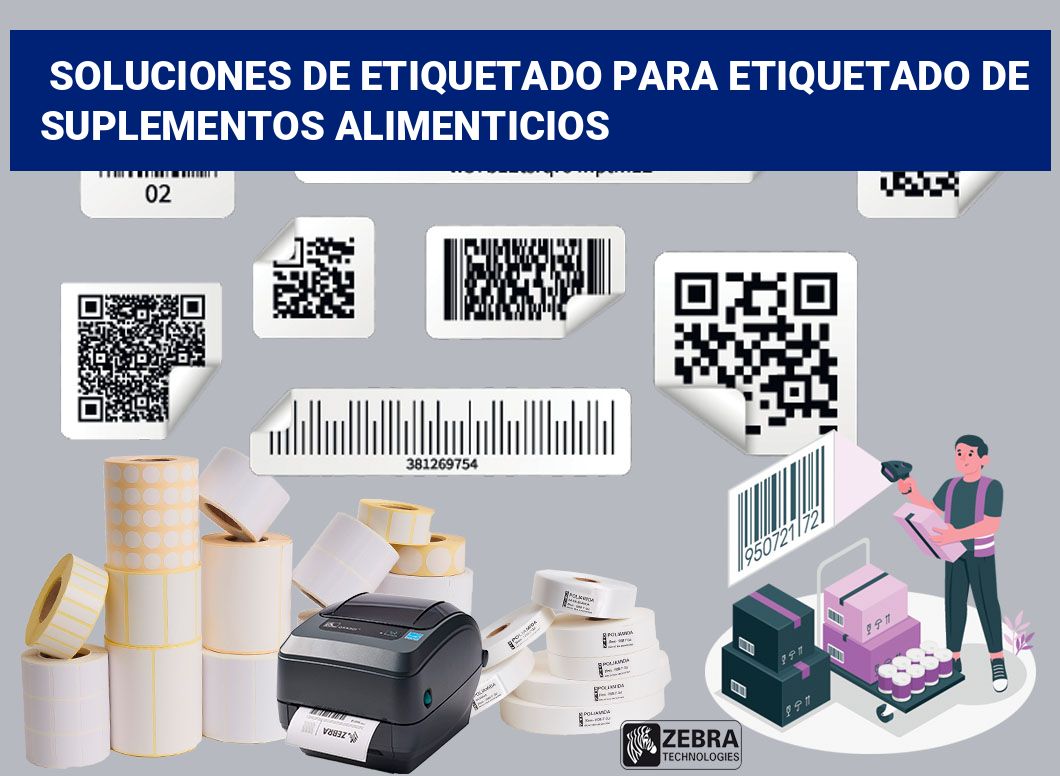 Soluciones de Etiquetado para Etiquetado de Suplementos Alimenticios