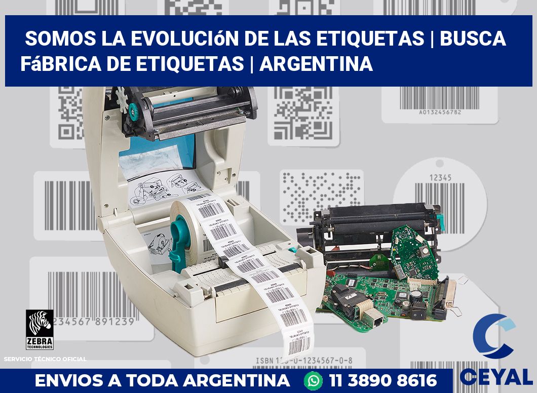 Somos la evolución de las etiquetas | Busca fábrica de etiquetas | Argentina