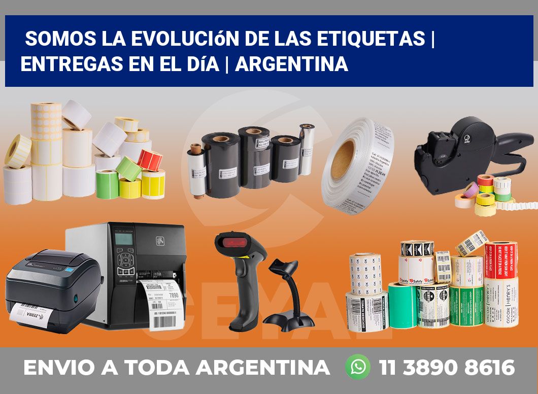 Somos la evolución de las etiquetas | Entregas en el día | Argentina