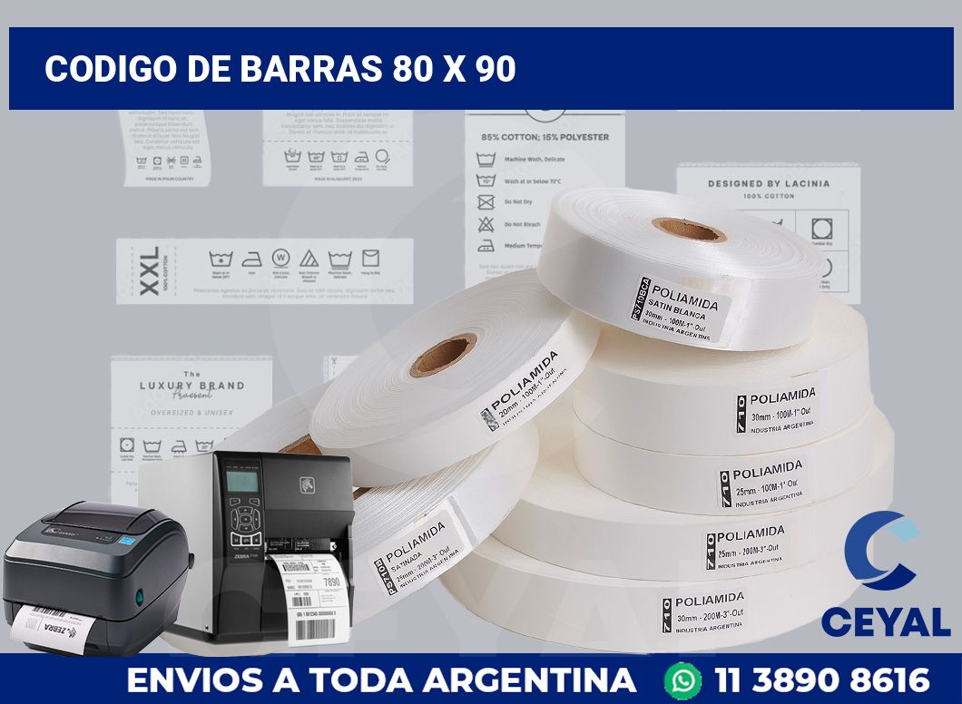 codigo de barras 80 x 90