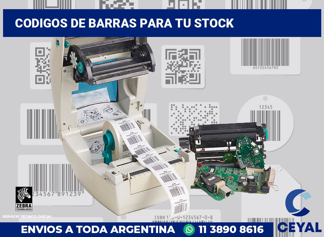 codigos de barras para tu stock