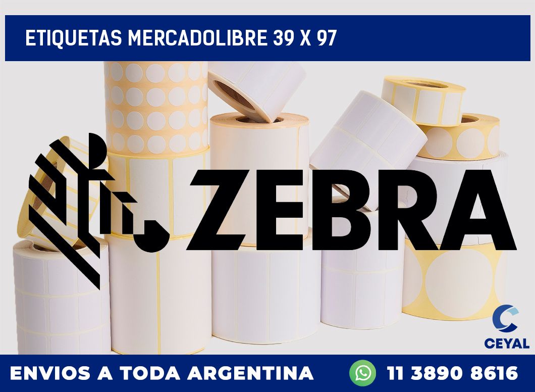 etiquetas mercadolibre 39 x 97