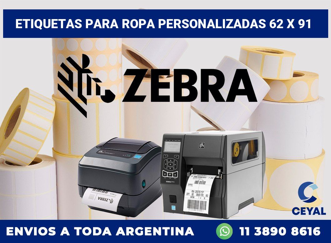 etiquetas para ropa personalizadas 62 x 91