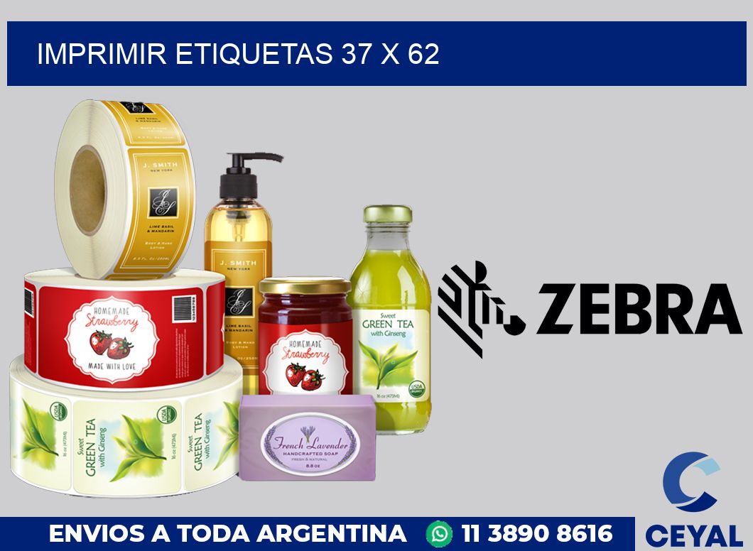 imprimir etiquetas 37 x 62