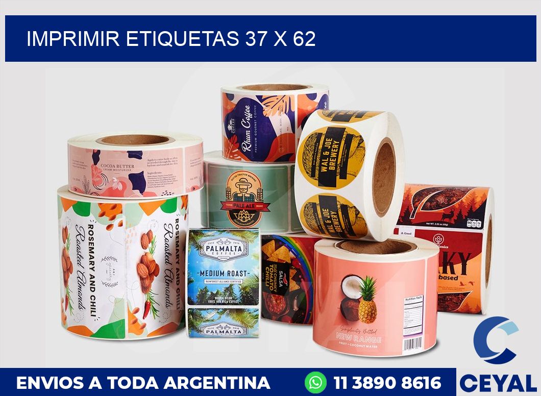 imprimir etiquetas 37 x 62