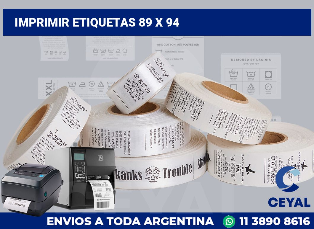 imprimir etiquetas 89 x 94