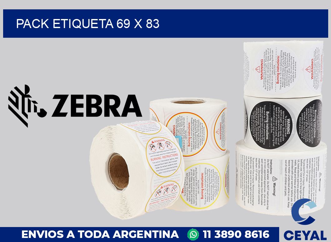 pack etiqueta 69 x 83