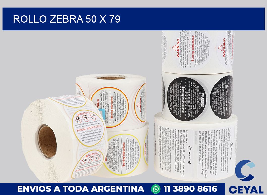 rollo zebra 50 x 79
