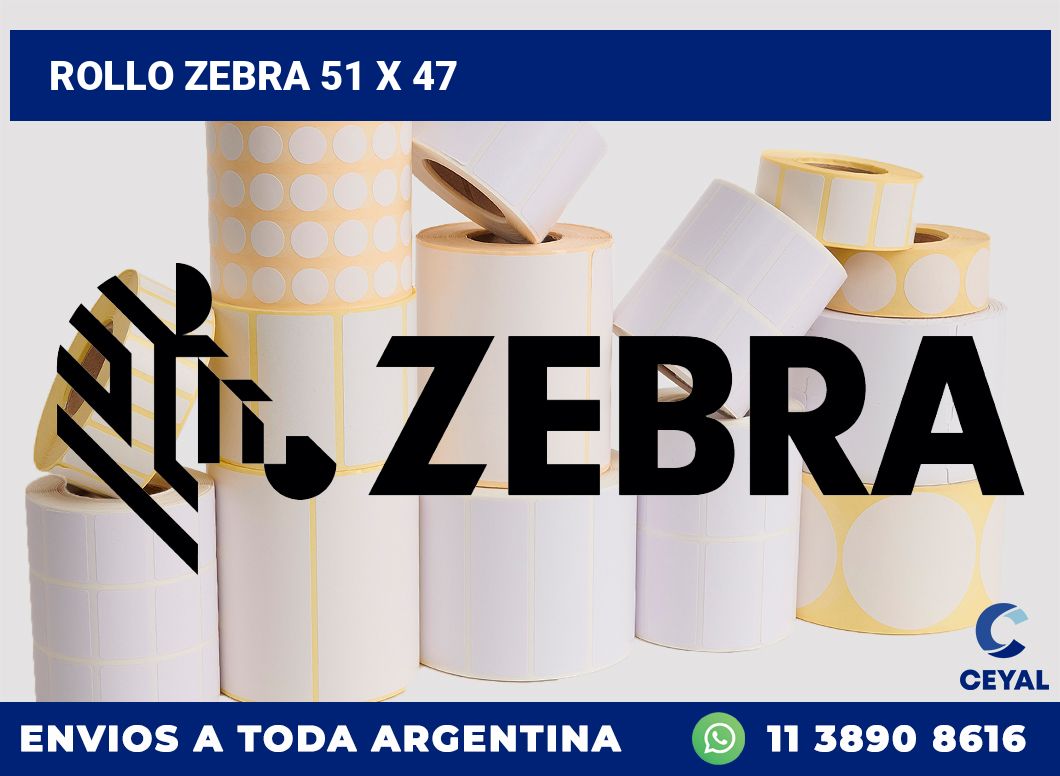 rollo zebra 51 x 47