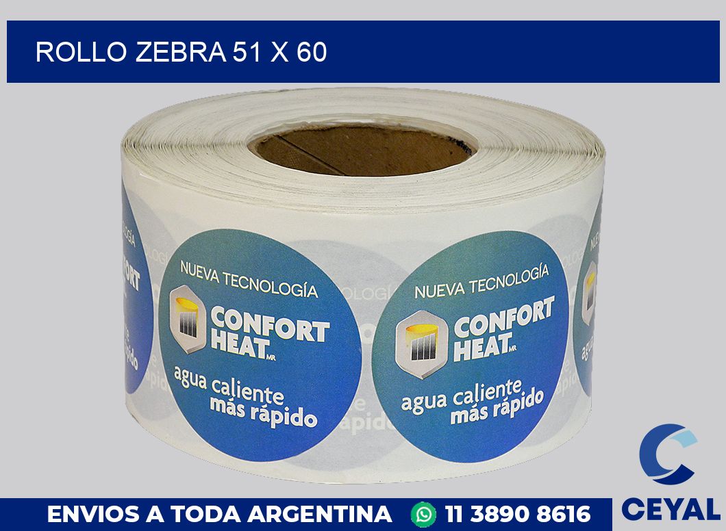 rollo zebra 51 x 60