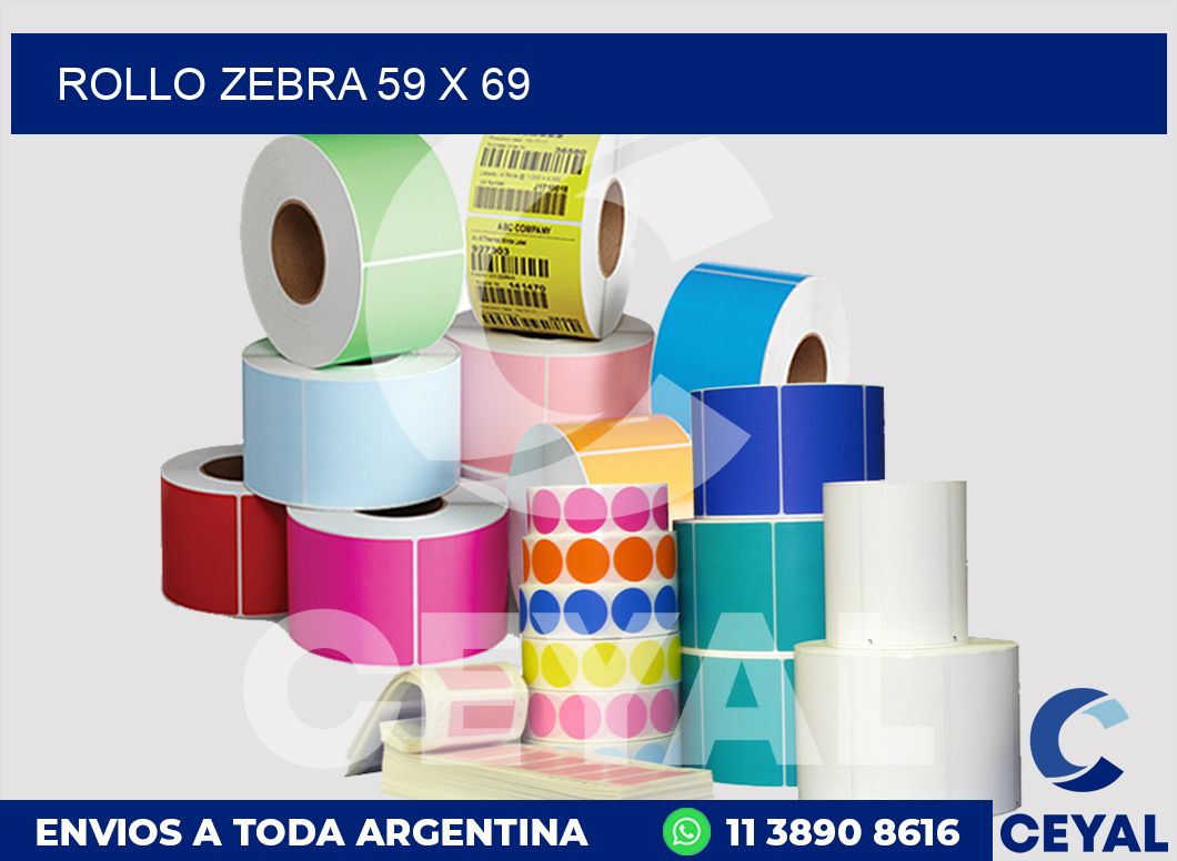 rollo zebra 59 x 69