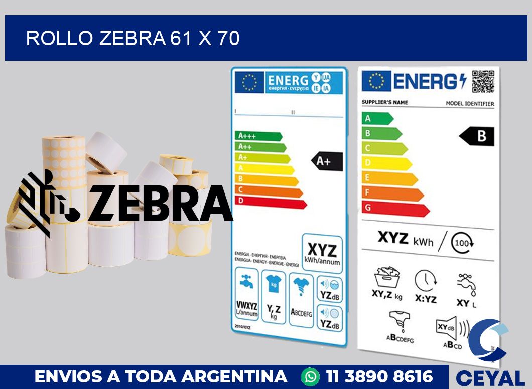 rollo zebra 61 x 70