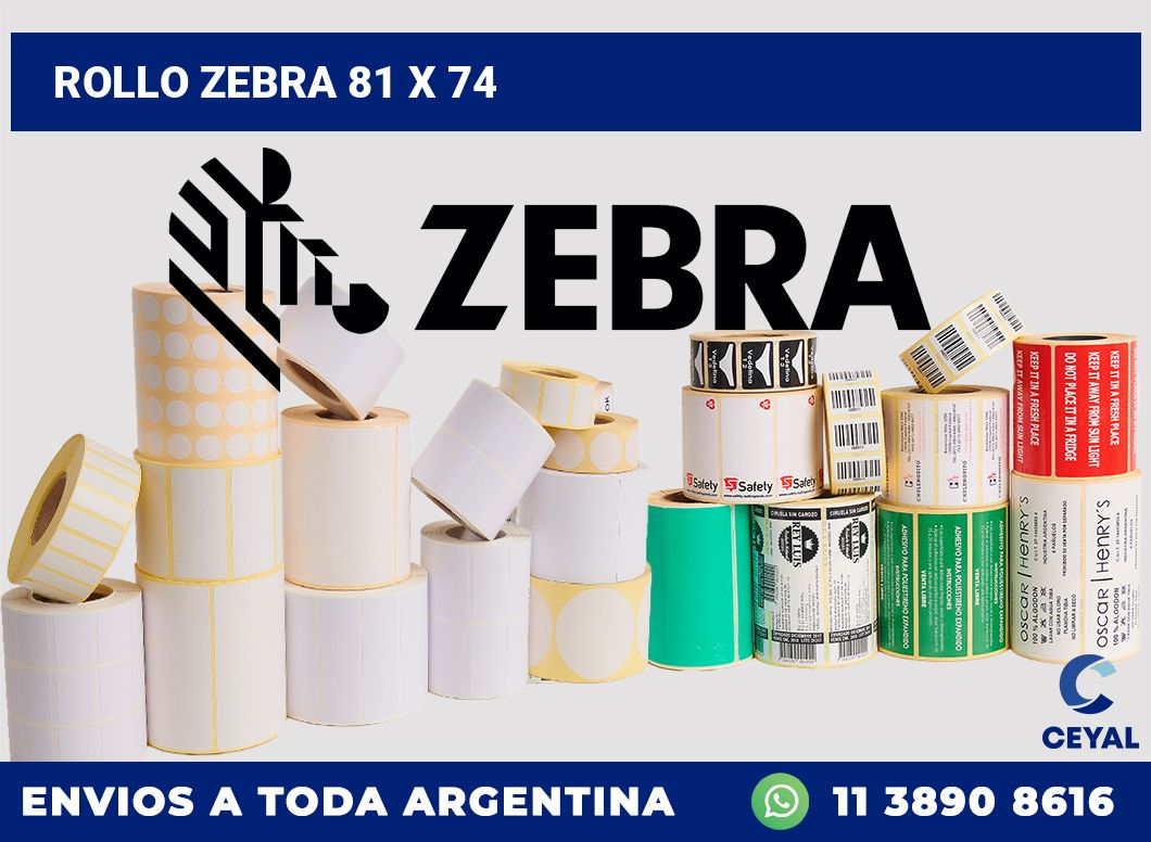 rollo zebra 81 x 74