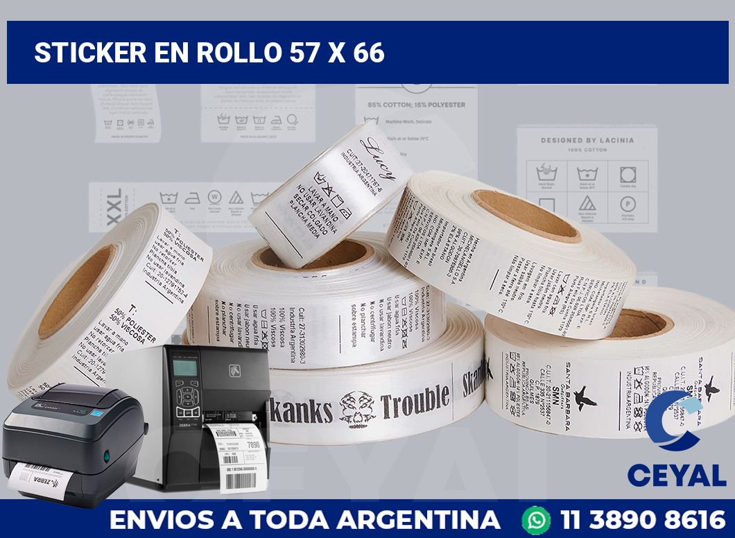 sticker en rollo 57 x 66