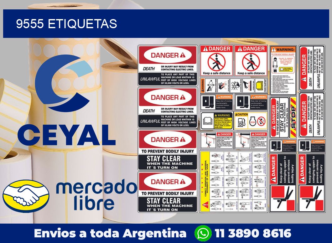 9555 etiquetas