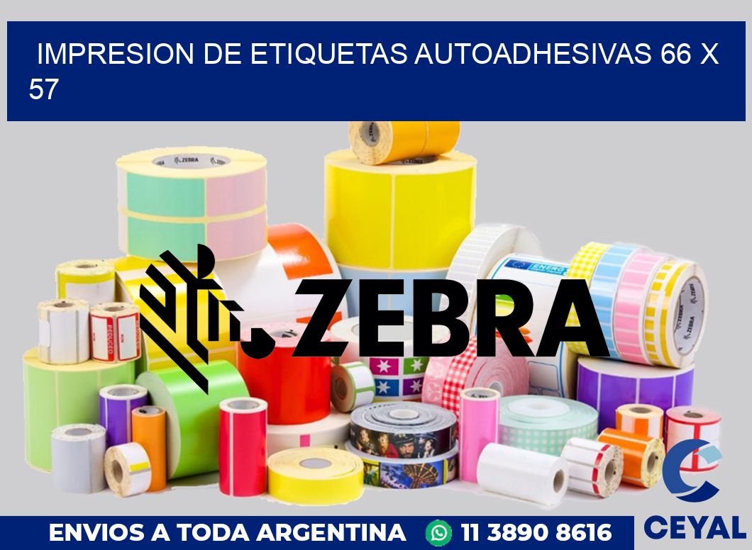 impresion de etiquetas autoadhesivas 66 x 57