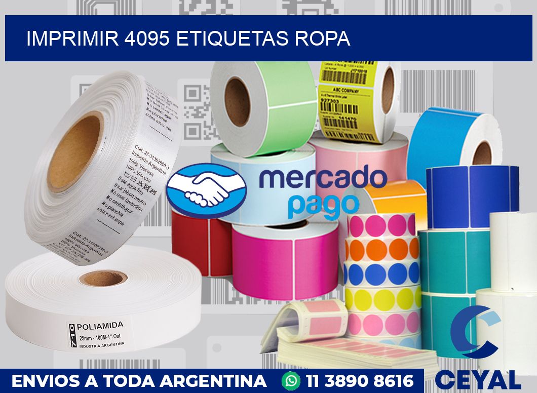 imprimir 4095 etiquetas ropa