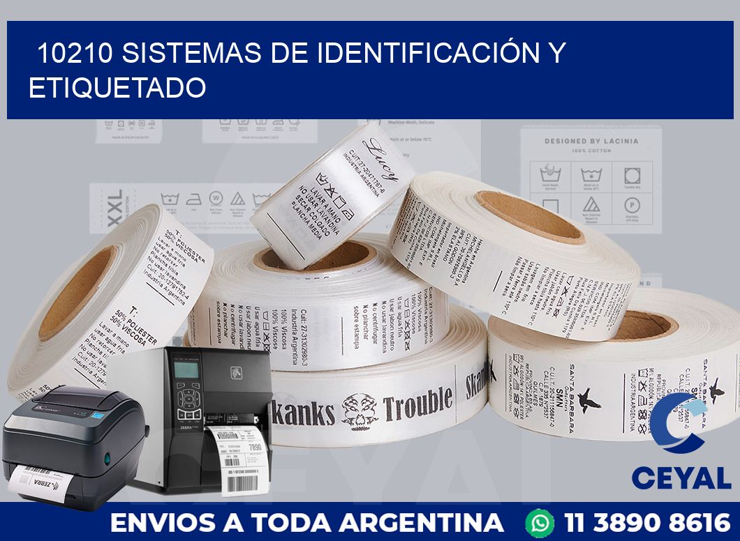 10210 SISTEMAS DE IDENTIFICACIÓN Y ETIQUETADO