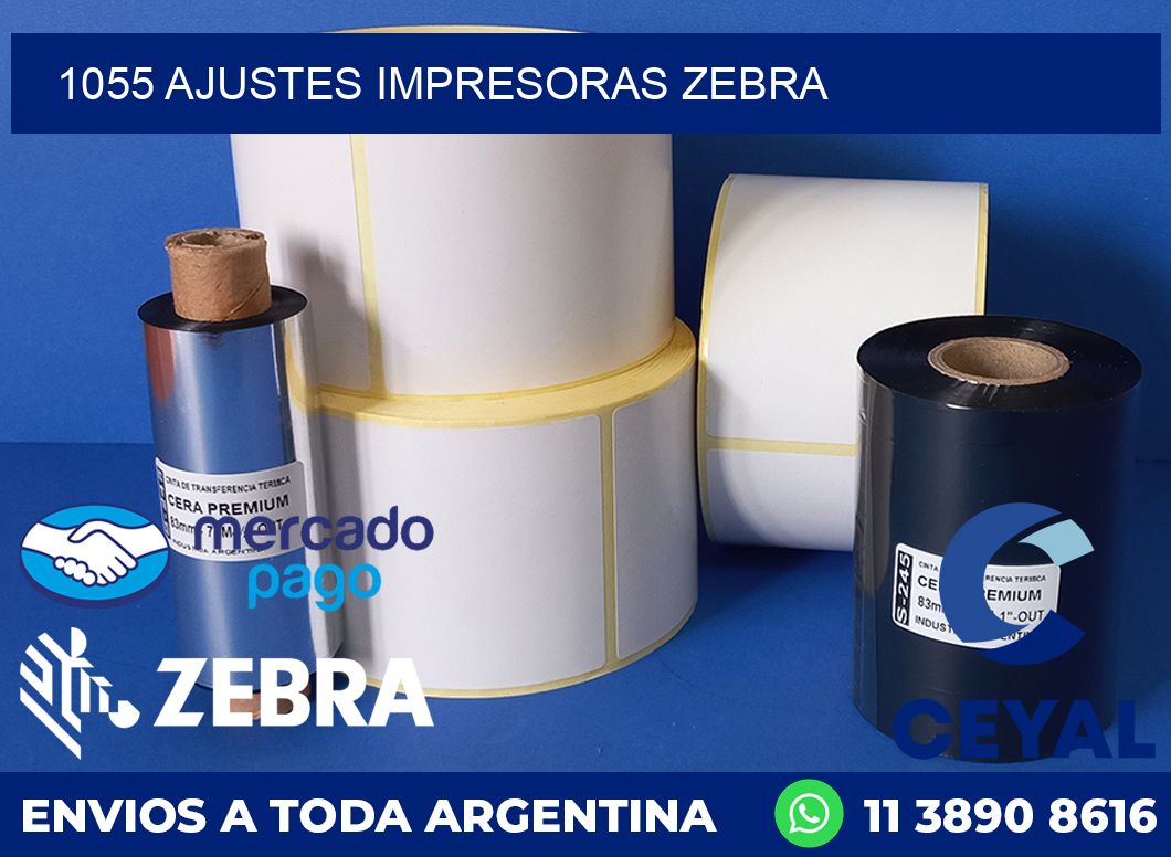 1055 AJUSTES IMPRESORAS ZEBRA
