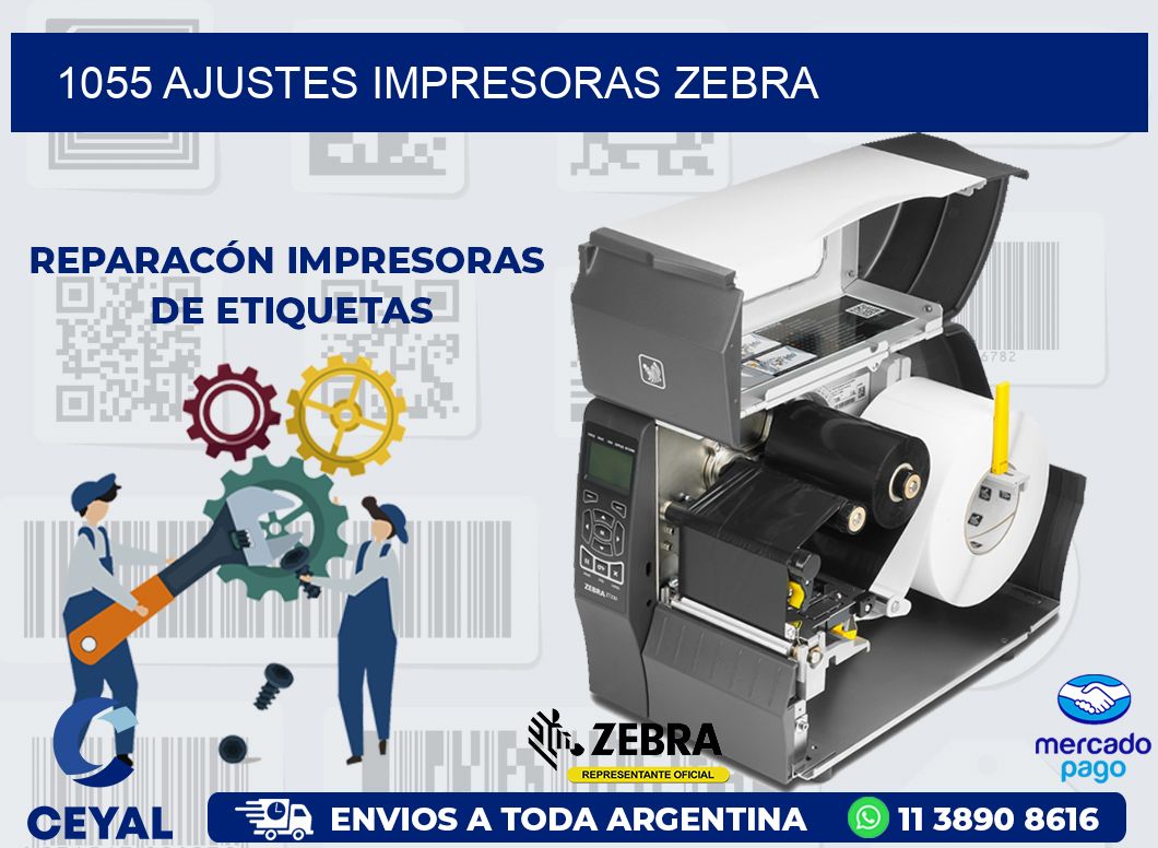 1055 AJUSTES IMPRESORAS ZEBRA