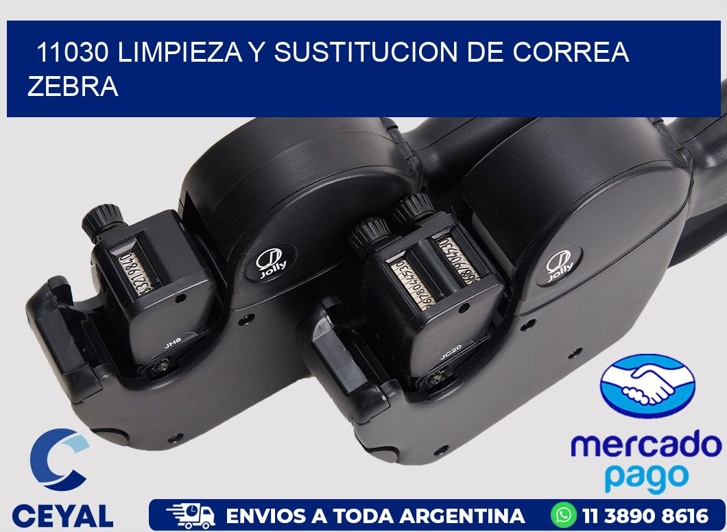 11030 LIMPIEZA Y SUSTITUCION DE CORREA ZEBRA