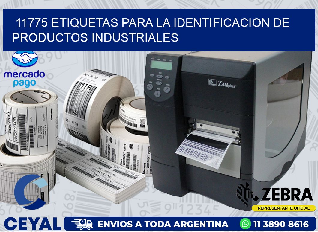 11775 ETIQUETAS PARA LA IDENTIFICACION DE PRODUCTOS INDUSTRIALES