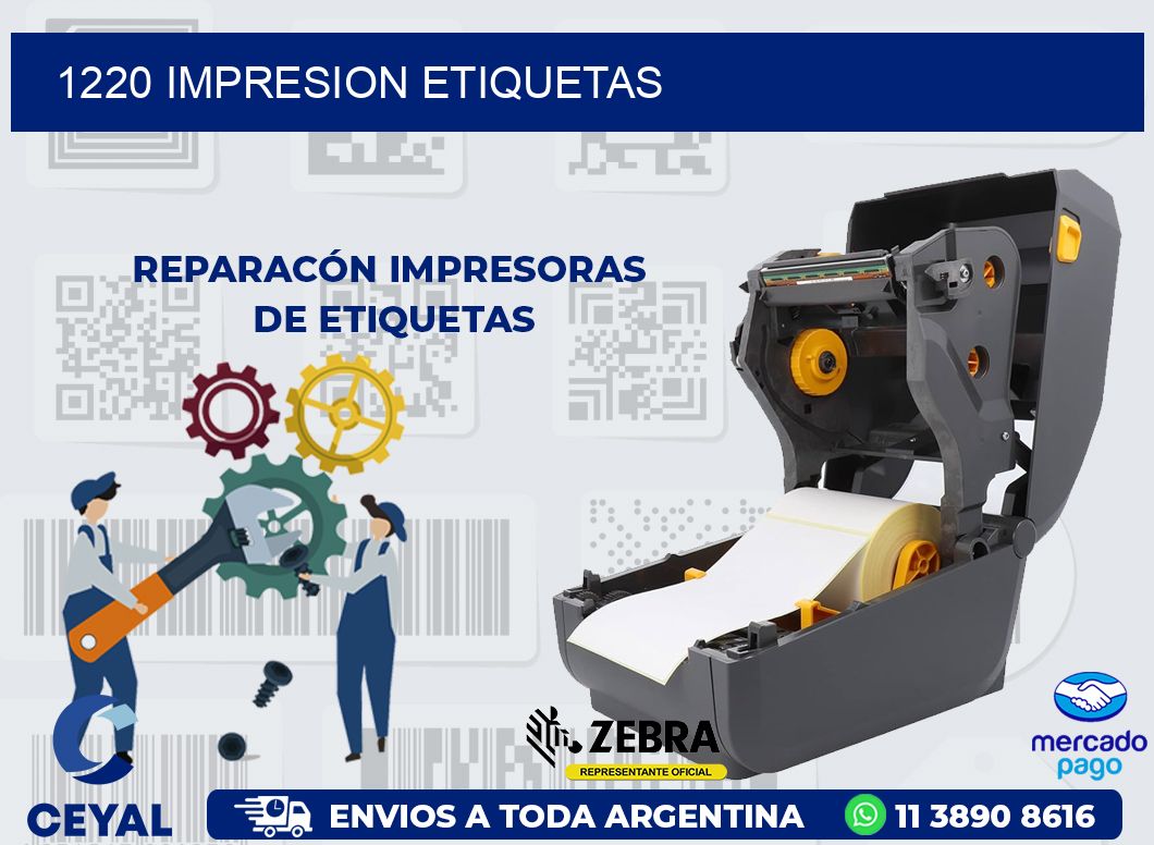 1220 IMPRESION ETIQUETAS