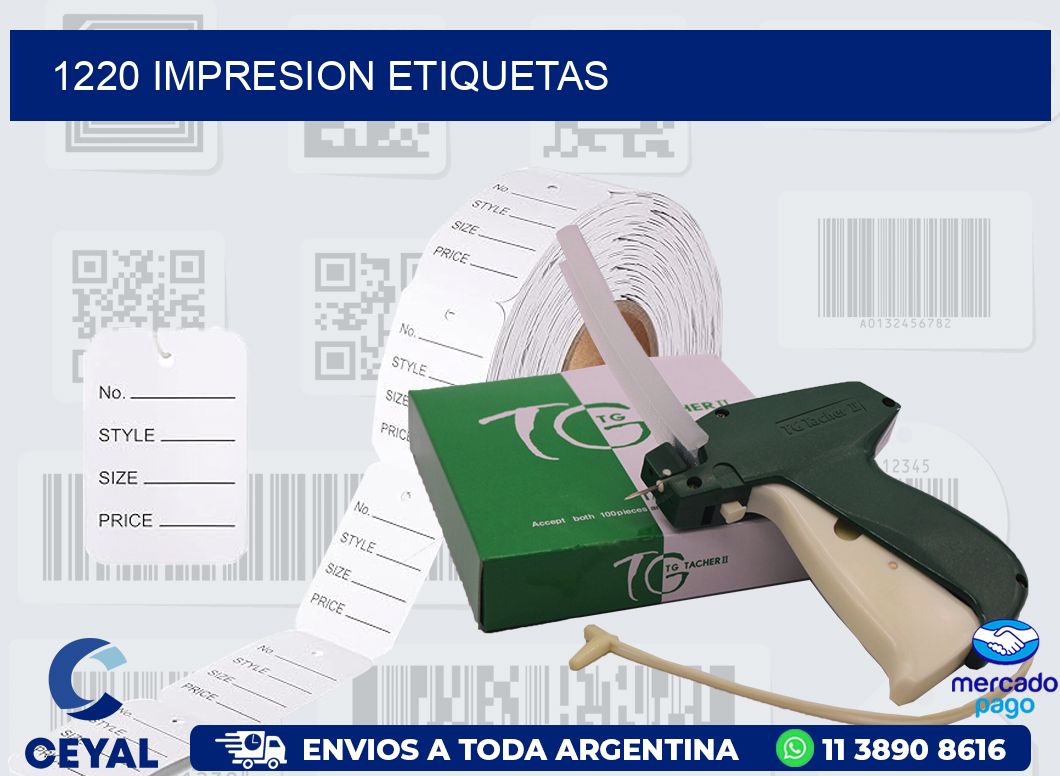 1220 IMPRESION ETIQUETAS