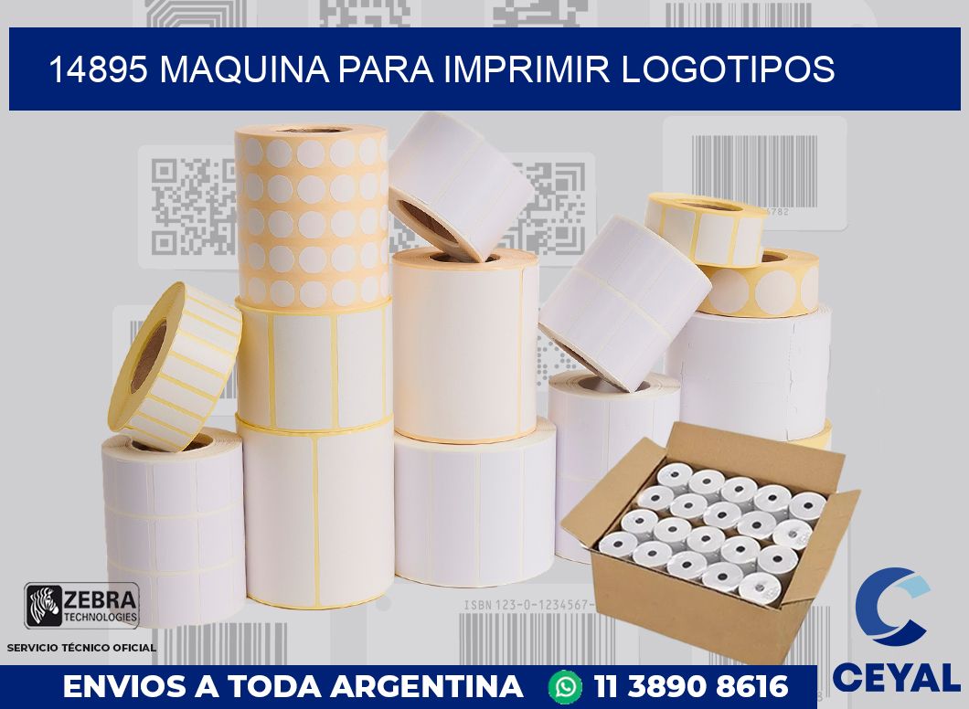 14895 MAQUINA PARA IMPRIMIR LOGOTIPOS