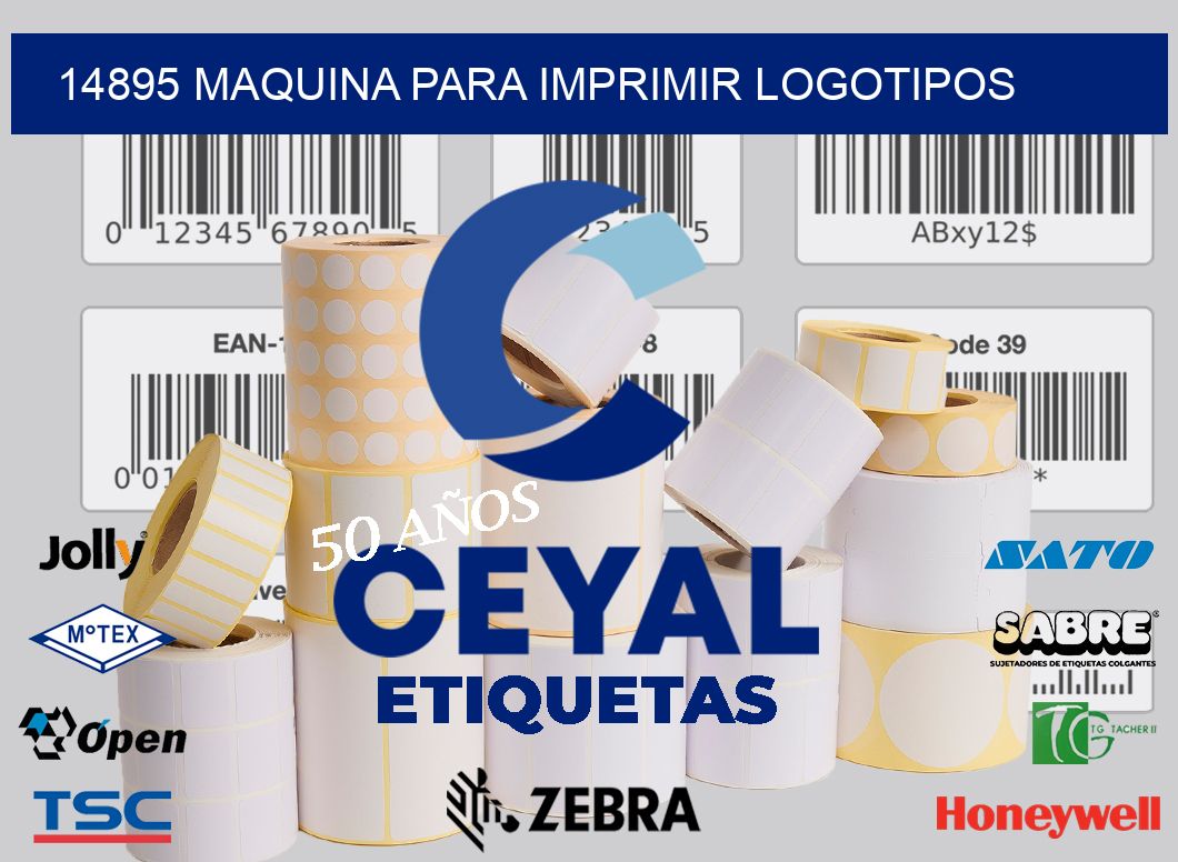 14895 MAQUINA PARA IMPRIMIR LOGOTIPOS