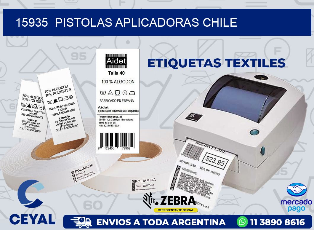 15935 PISTOLAS APLICADORAS CHILE